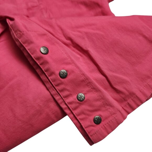 Landau Maternity Women's Size 15 Bootcut Scrub Pants Over the Belly Hot Pink - Picture 5 of 7